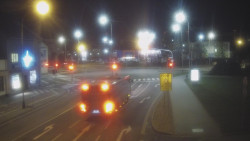 Křižovatka ulic Komenského a Velké Novosady