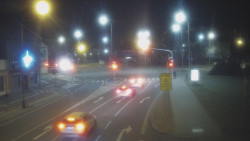 Křižovatka ulic Komenského a Velké Novosady