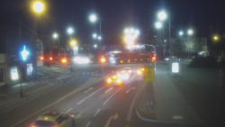 Křižovatka ulic Komenského a Velké Novosady