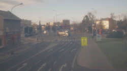 Křižovatka ulic Komenského a Velké Novosady