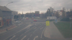 Křižovatka ulic Komenského a Velké Novosady