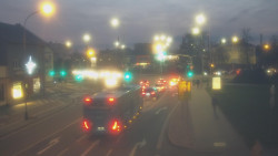 Křižovatka ulic Komenského a Velké Novosady