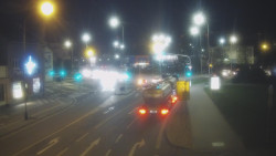 Křižovatka ulic Komenského a Velké Novosady