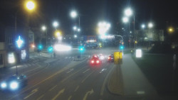 Křižovatka ulic Komenského a Velké Novosady