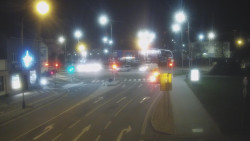 Křižovatka ulic Komenského a Velké Novosady