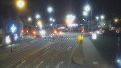 Křižovatka ulic Komenského a Velké Novosady