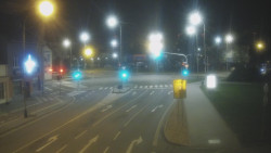 Křižovatka ulic Komenského a Velké Novosady