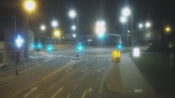 Křižovatka ulic Komenského a Velké Novosady