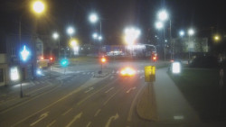 Křižovatka ulic Komenského a Velké Novosady