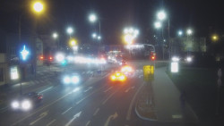 Křižovatka ulic Komenského a Velké Novosady