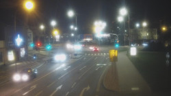 Křižovatka ulic Komenského a Velké Novosady