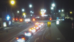 Křižovatka ulic Komenského a Velké Novosady