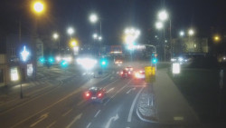 Křižovatka ulic Komenského a Velké Novosady