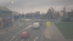 Křižovatka ulic Komenského a Velké Novosady