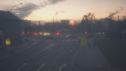 Křižovatka ulic Komenského a Velké Novosady