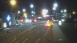 Křižovatka ulic Komenského a Velké Novosady