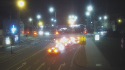 Křižovatka ulic Komenského a Velké Novosady