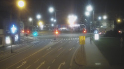 Křižovatka ulic Komenského a Velké Novosady