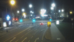 Křižovatka ulic Komenského a Velké Novosady