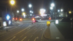 Křižovatka ulic Komenského a Velké Novosady