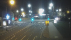 Křižovatka ulic Komenského a Velké Novosady