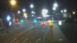 Křižovatka ulic Komenského a Velké Novosady