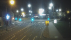 Křižovatka ulic Komenského a Velké Novosady