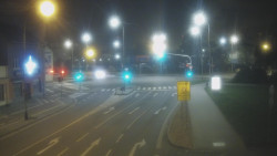 Křižovatka ulic Komenského a Velké Novosady