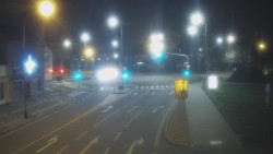 Křižovatka ulic Komenského a Velké Novosady