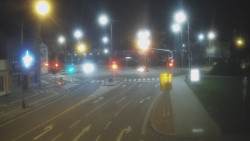 Křižovatka ulic Komenského a Velké Novosady