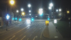 Křižovatka ulic Komenského a Velké Novosady