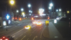 Křižovatka ulic Komenského a Velké Novosady