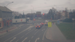 Křižovatka ulic Komenského a Velké Novosady