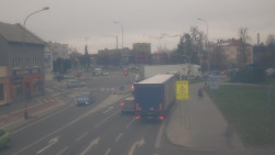 Křižovatka ulic Komenského a Velké Novosady