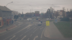 Křižovatka ulic Komenského a Velké Novosady