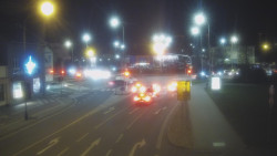 Křižovatka ulic Komenského a Velké Novosady