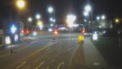 Křižovatka ulic Komenského a Velké Novosady