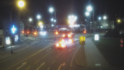 Křižovatka ulic Komenského a Velké Novosady