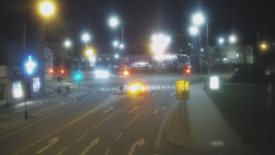 Křižovatka ulic Komenského a Velké Novosady