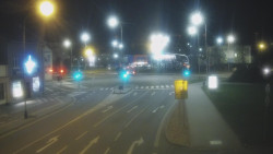 Křižovatka ulic Komenského a Velké Novosady