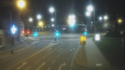 Křižovatka ulic Komenského a Velké Novosady