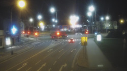 Křižovatka ulic Komenského a Velké Novosady