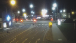 Křižovatka ulic Komenského a Velké Novosady