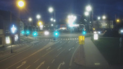 Křižovatka ulic Komenského a Velké Novosady