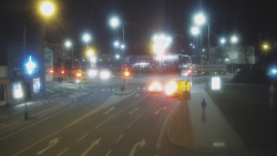 Křižovatka ulic Komenského a Velké Novosady