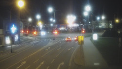 Křižovatka ulic Komenského a Velké Novosady