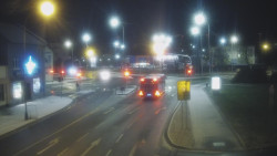 Křižovatka ulic Komenského a Velké Novosady