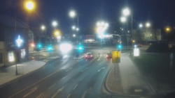 Křižovatka ulic Komenského a Velké Novosady