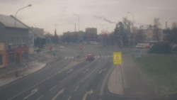 Křižovatka ulic Komenského a Velké Novosady