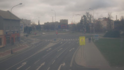 Křižovatka ulic Komenského a Velké Novosady